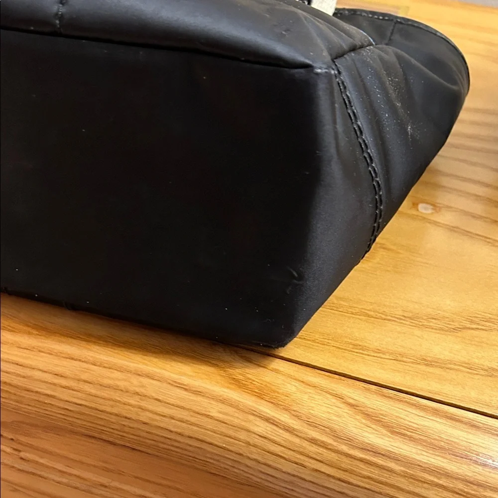 Coach Hampton Black Zip Nylon / Suede Mini Tote
11.5” wide x 8” high - Picture 14 of 16